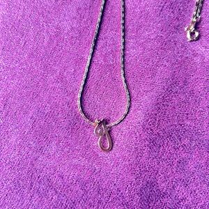 Initial "J" Pendant Necklace